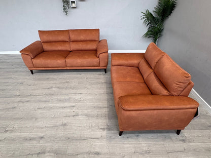 Furniture Village - Morgan 3 Seater + 2 Seater Fabric Sofa Set RRP £2890