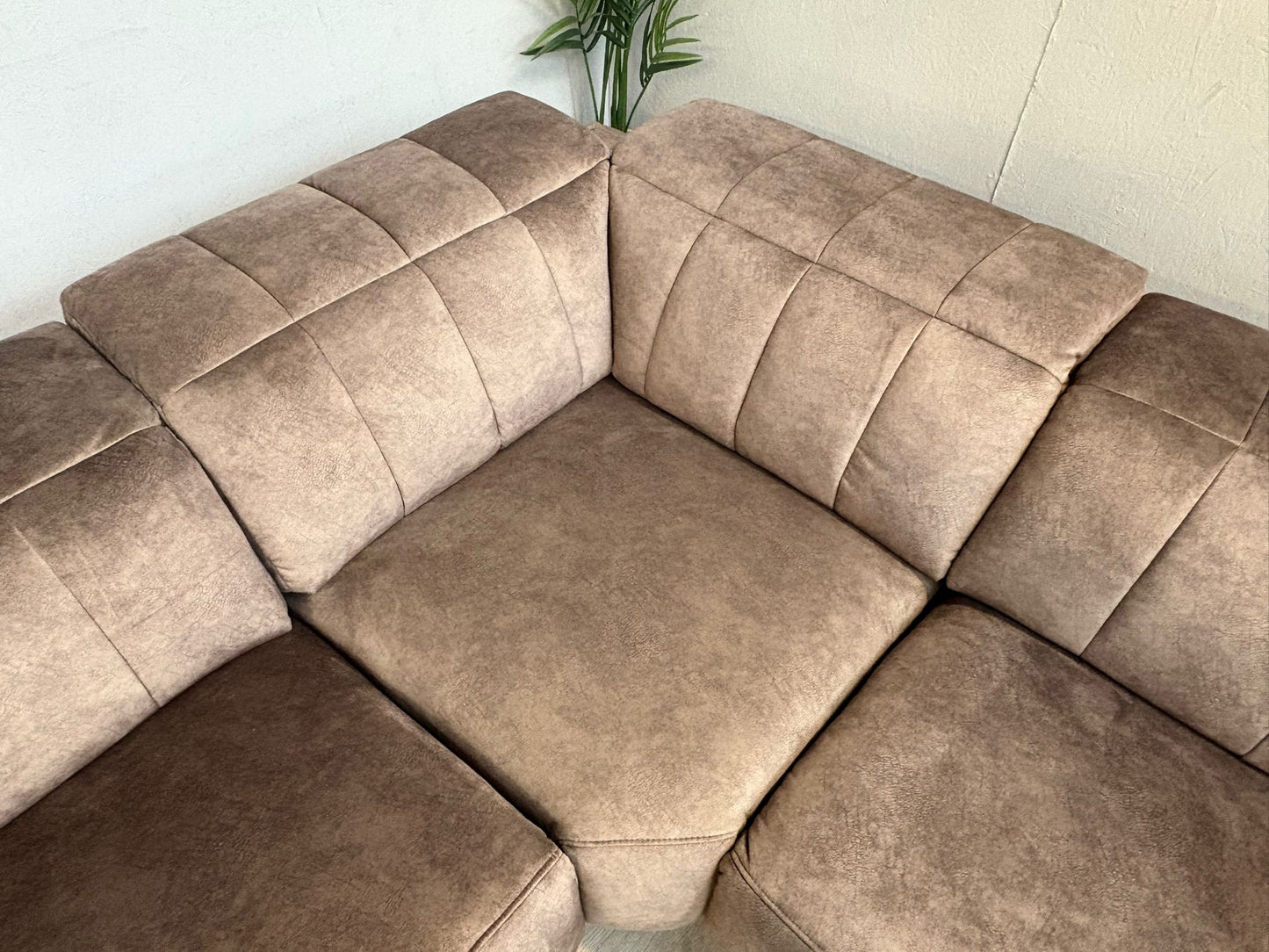 DFS Lidia Left Hand Facing Arm Open End Power Recliner Corner Sofa + Chair, RRP: £2898