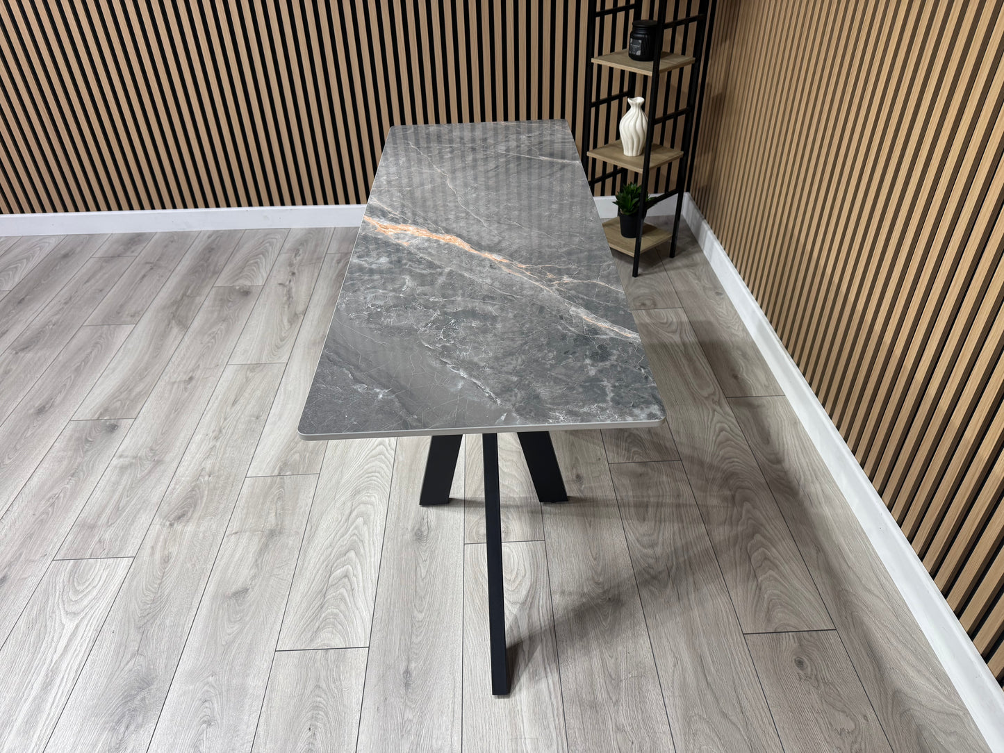 NEXT Sample - CRETE Marble Effect Console Table  - RRP £429