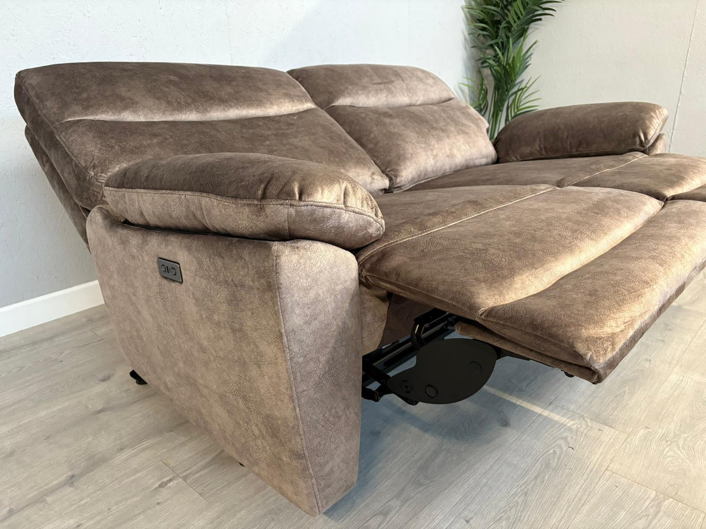 DFS Faxon Fabric 3 Seater Power Recliner Sofa - RRP £899