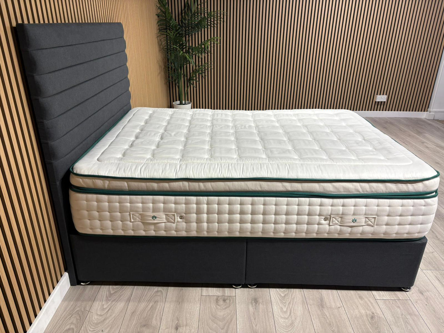 Sleep Nature 1000 Pillow Top Divan Bed Set + Headboard. Available in all sizes