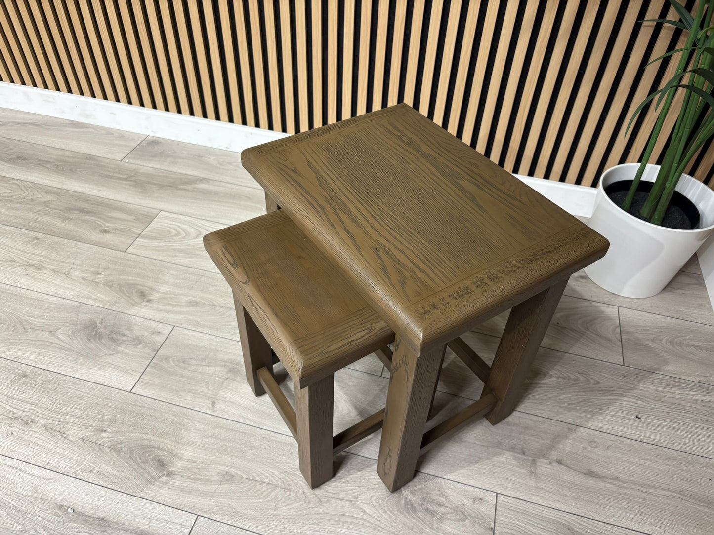 NEXT Sample - Dorchester nest of two tables - RRP: £318