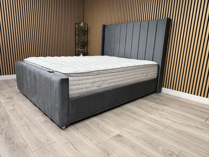 Aurel Bed Frame. Available in all sizes, Mattress Sold Separately