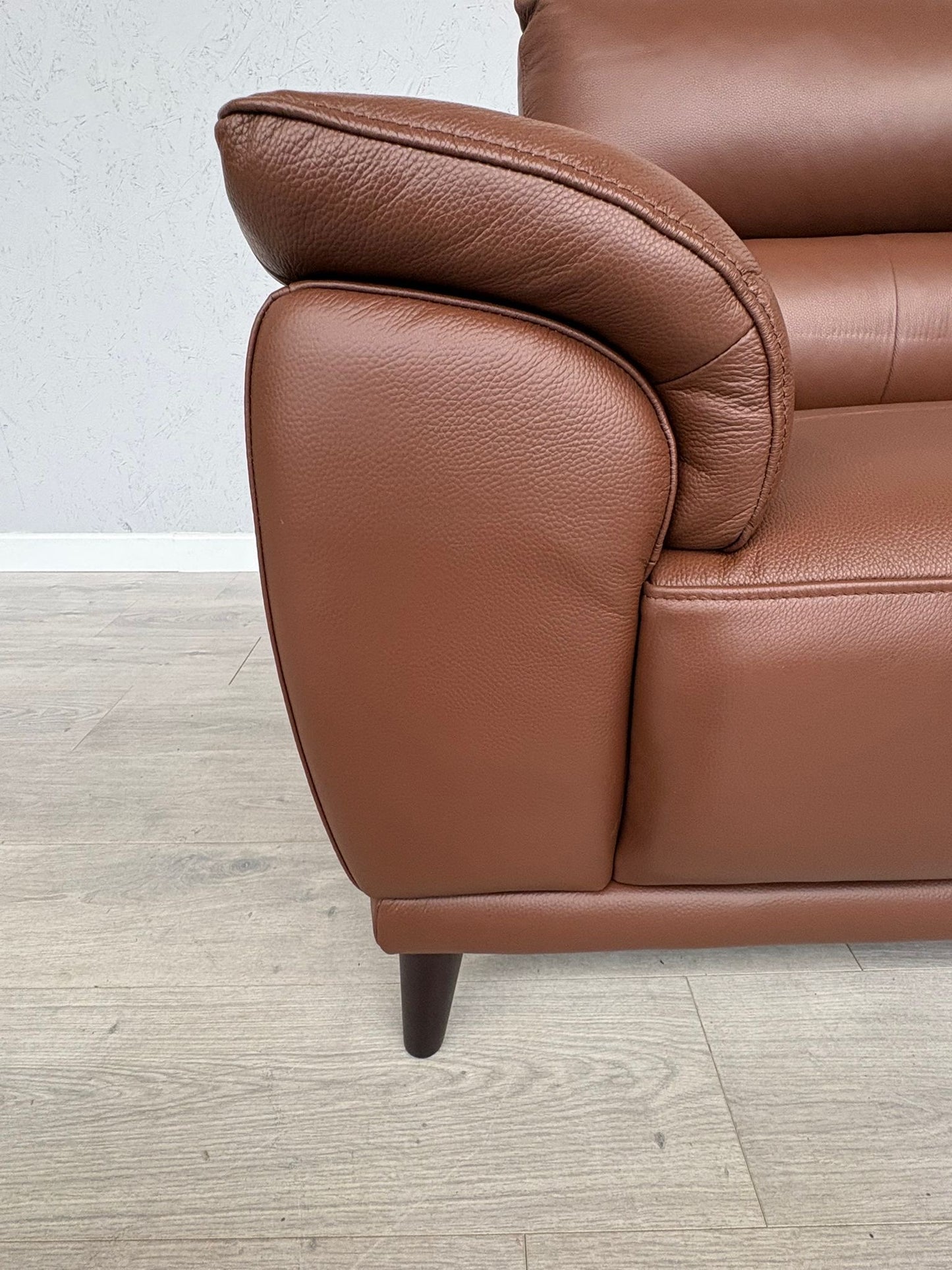 Furniture Village - Morgan 3 Seater + 2 Seater Leather Sofa Set RRP £2890
