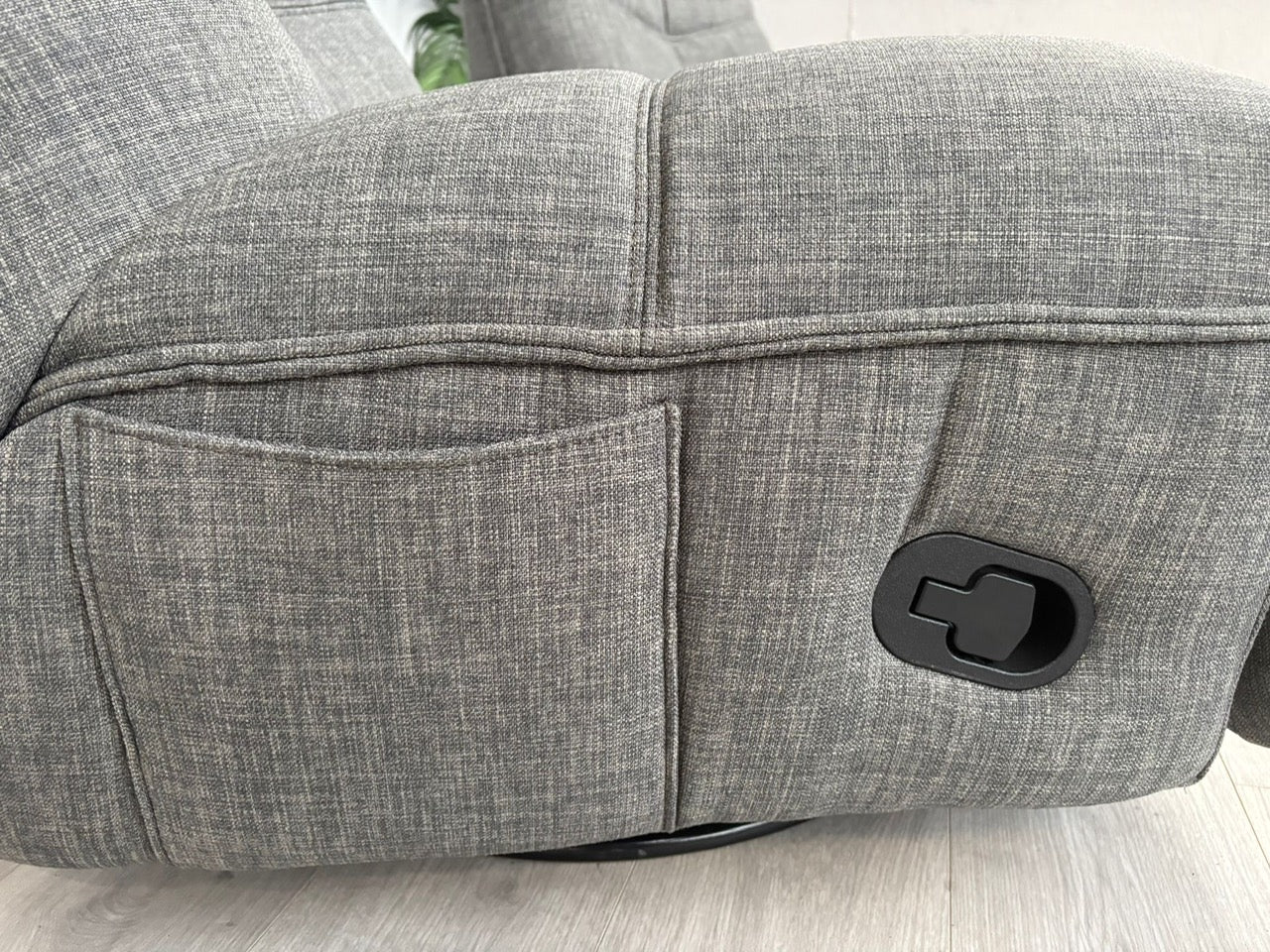 DFS Clarke Pair Of Swivel Rocker Manual Recliner Chairs - RRP £1058