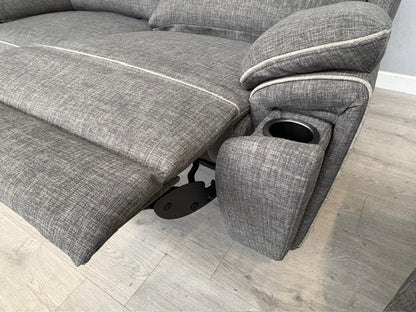 DFS - Trek Power Recliner 3 Seater Sofa + Armchair - RRP £1978