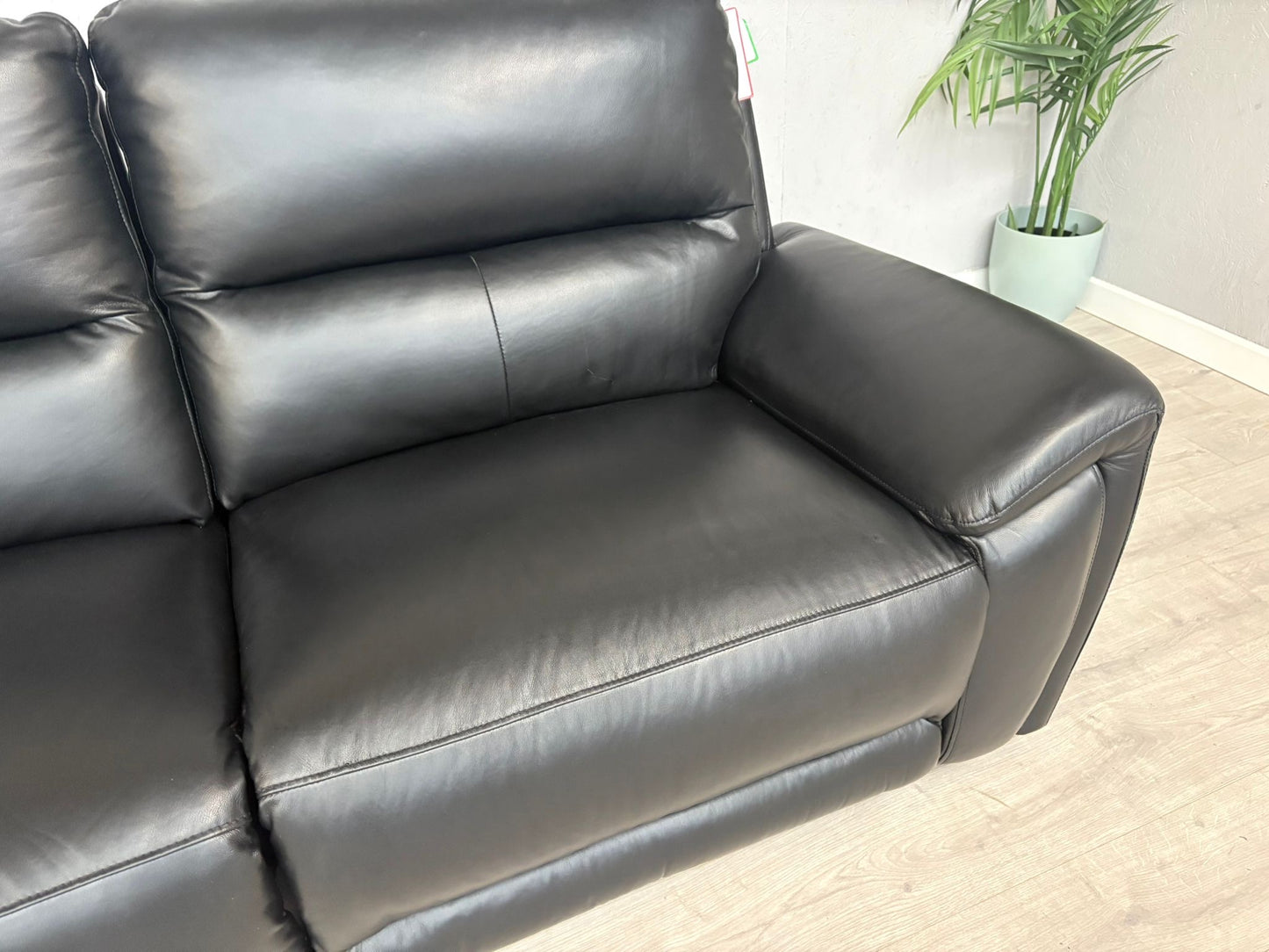 DFS Kaden Leather 3 Seater Power Recliner Sofa - RRP £1099