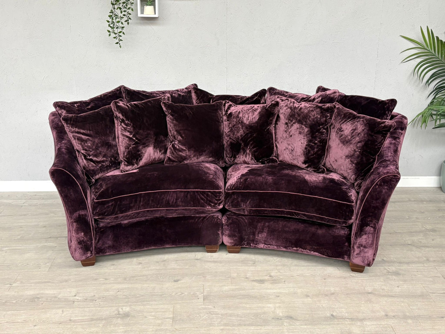 Westbridge Premium Fabric Large Curved Sofa - RRP £2599