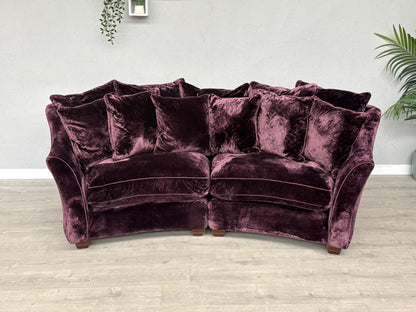 Westbridge Premium Fabric Large Curved Sofa - RRP £2599