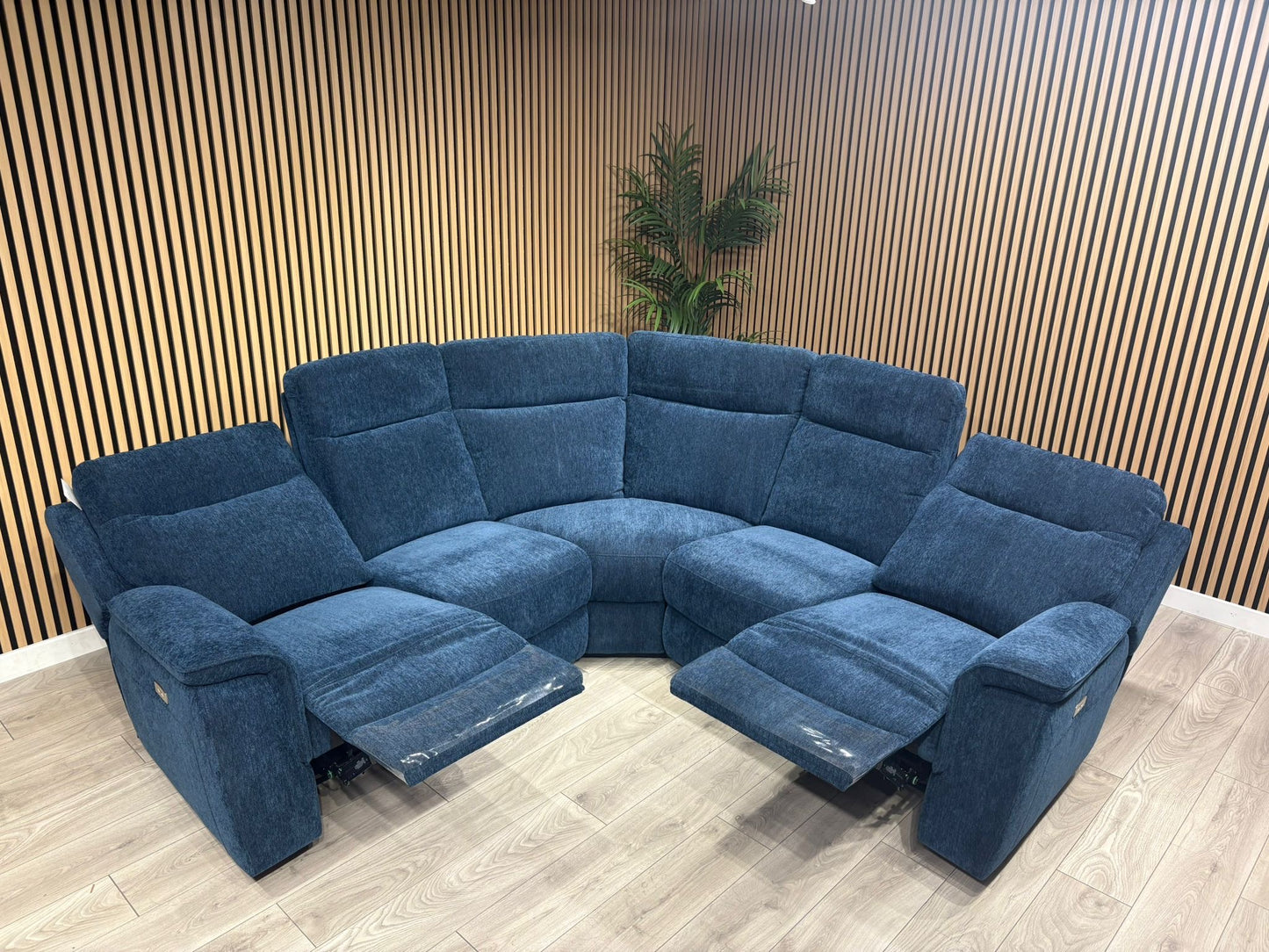 HAVANA Fabric Power Reclining Modular Corner Sofa, RRP £3499