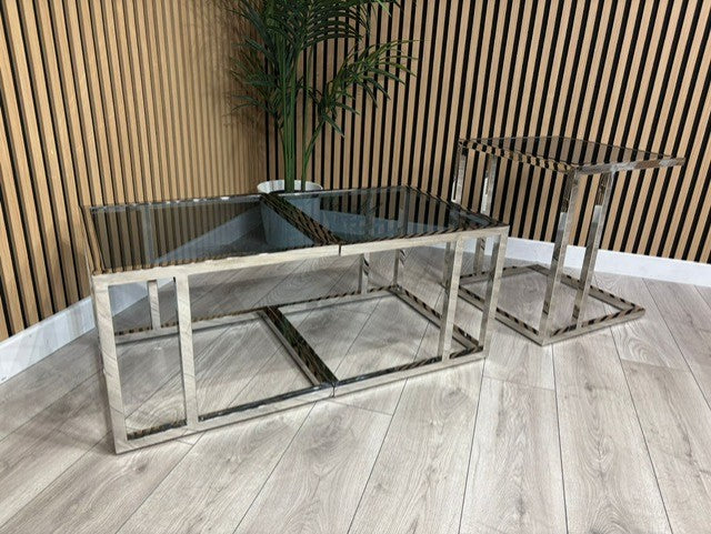 Furniture Village - Yoko Coffee & Lamp Table Set - RRP £688