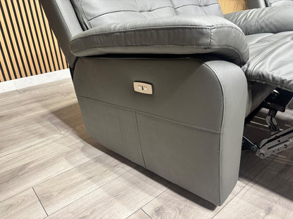 SOPHIA Leather 2 Seater Power Reclining Sofa RRP £1799