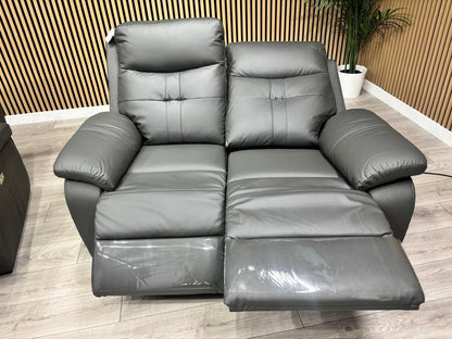 SOPHIA Leather 2+2 Seater Sofa Set Power Recliners RRP £3598