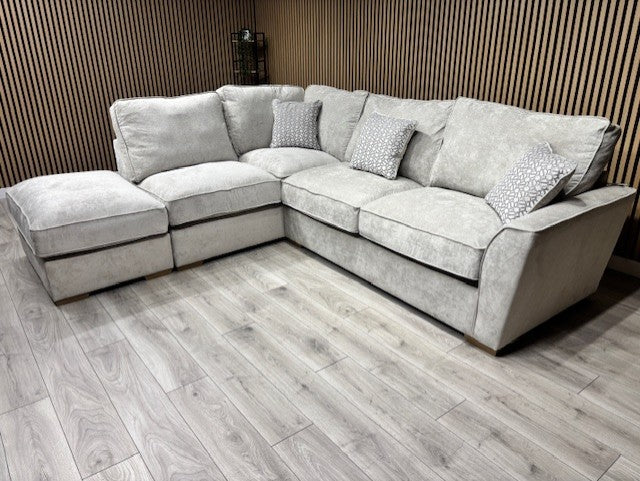 Furniture Village New Legend LHF Fabric Chaise Corner Sofa