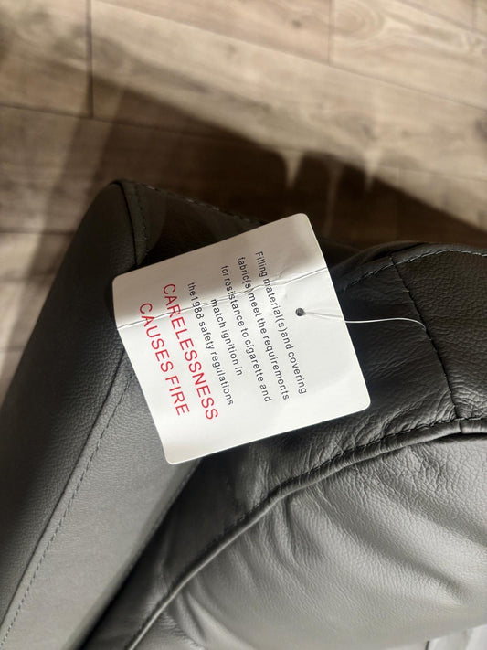 SOPHIA Leather 2+2 Seater Sofa Set Power Recliners RRP £3598