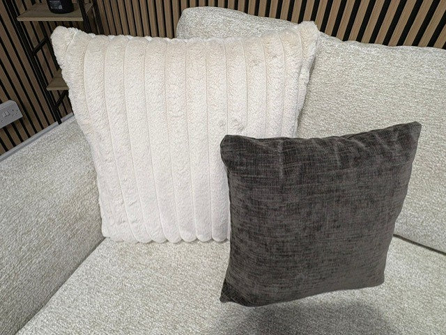 Sofology Marble Arch Fabric 4 Seater Sofa + Love Chair Set, RRP £3098