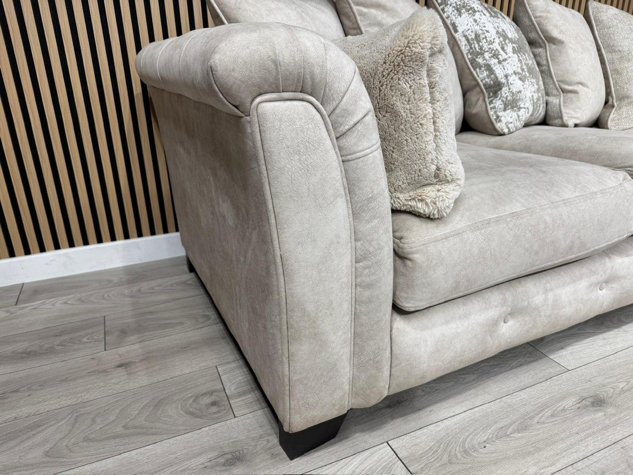 Furniture Village AURA Large Scatter Back Corner Sofa - RRP £3595