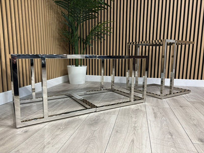 Furniture Village - Yoko Coffee & Lamp Table Set - RRP £688
