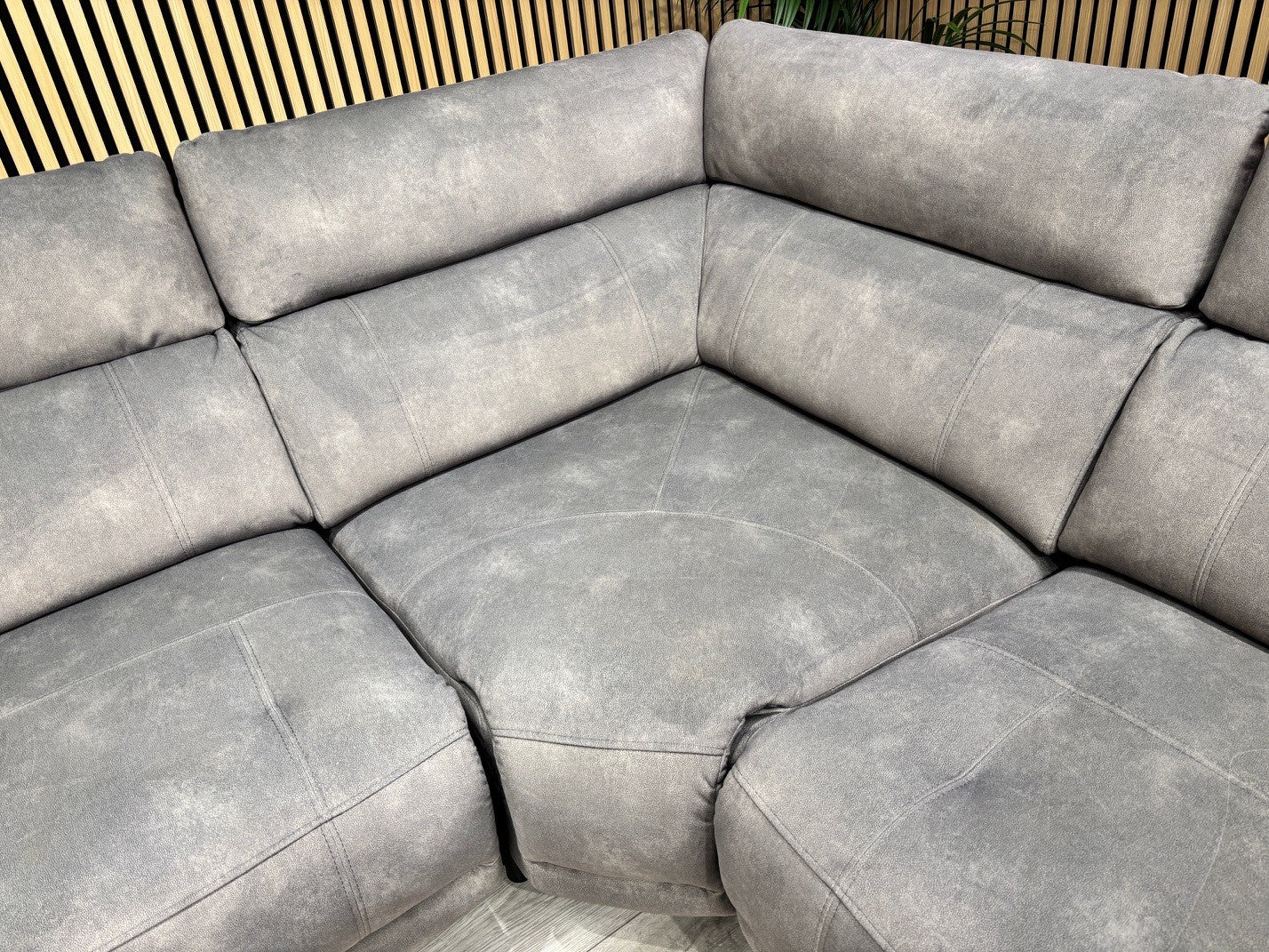 Furniture Village MOET Fabric 2 Corner 2 Sofa Power Recliners - RRP £3595