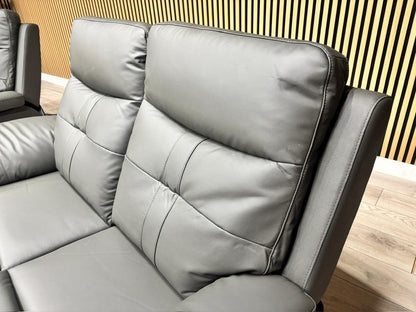 SOPHIA Leather 2 Seater Power Reclining Sofa RRP £1799