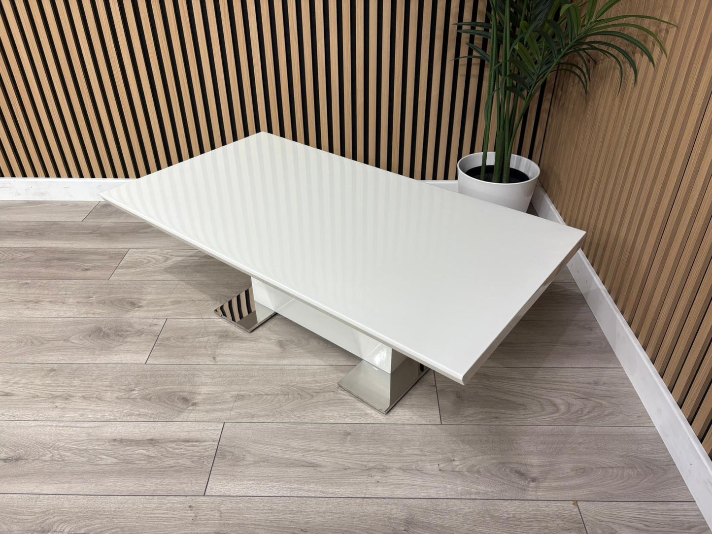 NEXT Sample - Grigio White Gloss Coffee Table - RRP £349