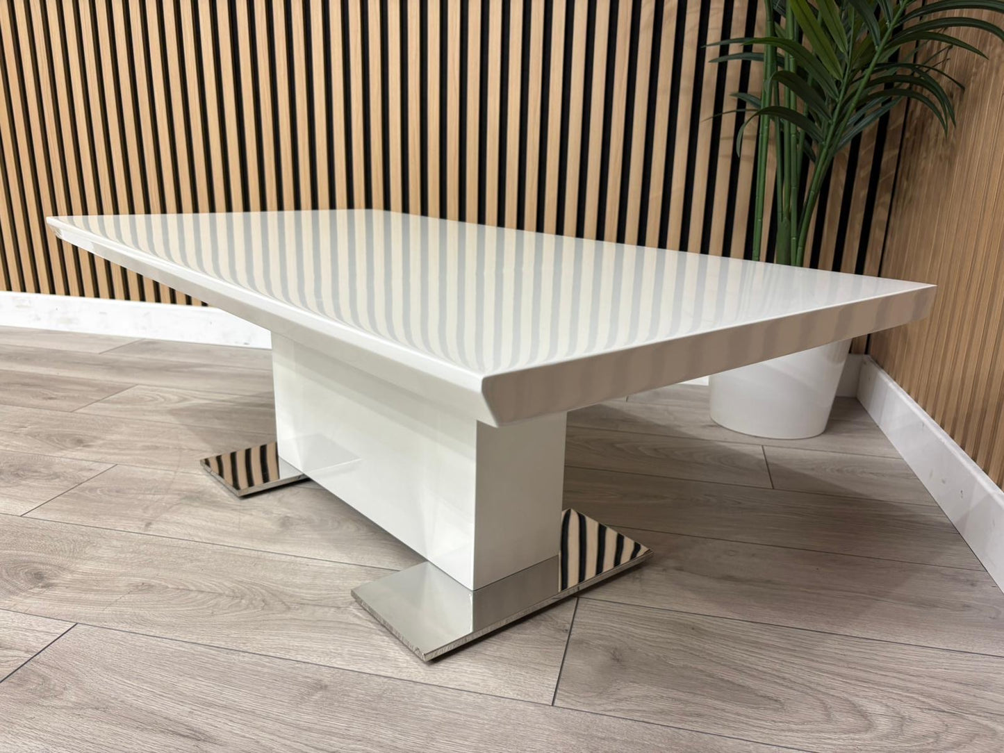NEXT Sample - Grigio White Gloss Coffee Table - RRP £349