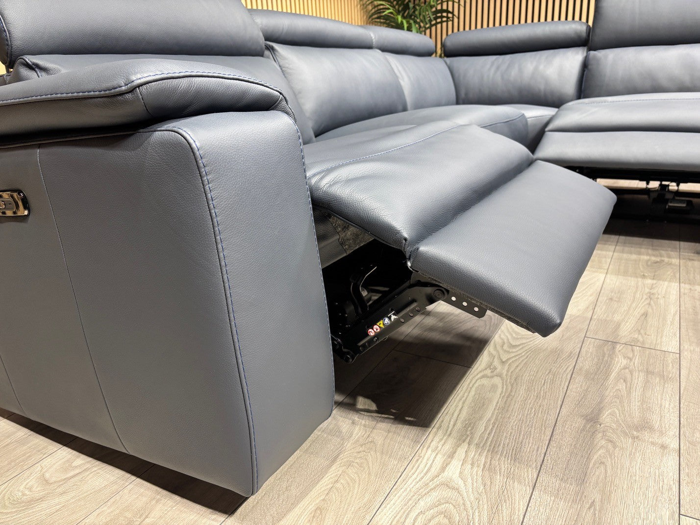 Furniture Village - Nicoletti Davide Small Leather Corner Power Recliner - RRP £4945