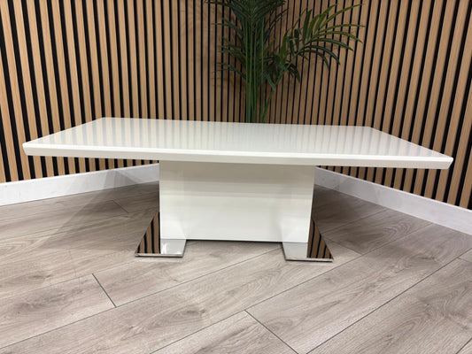 NEXT Sample - Grigio White Gloss Coffee Table - RRP £349