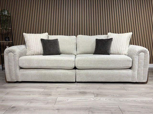 Sofology Marble Arch Fabric 4 Seater Sofa + Love Chair Set, RRP £3098