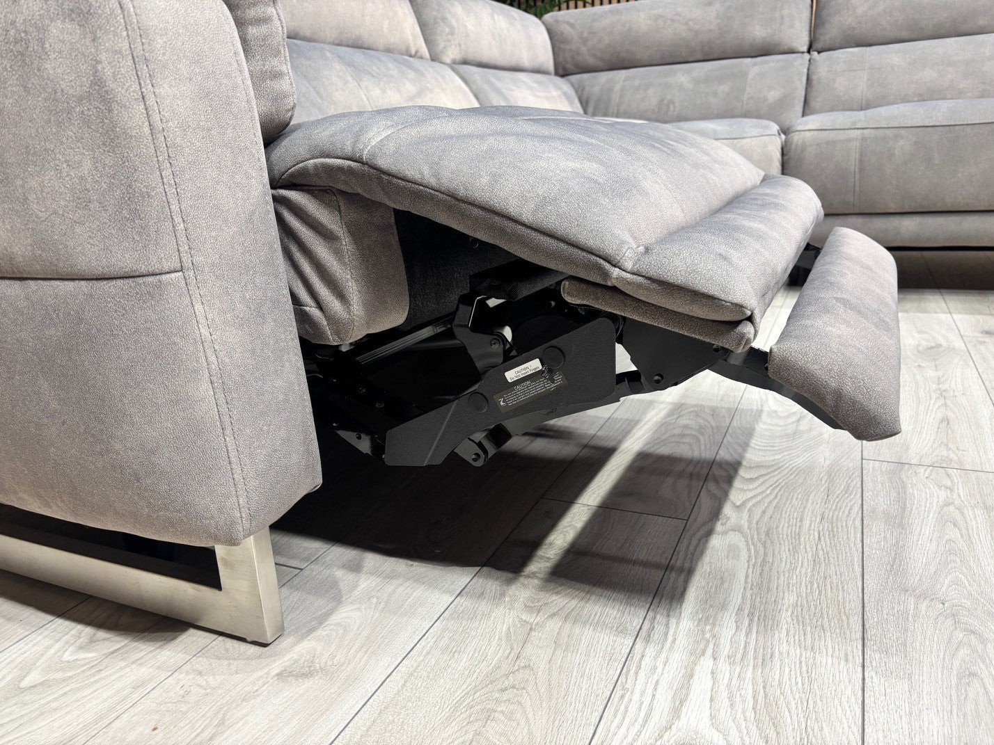 Furniture Village MOET Fabric 2 Corner 2 Sofa Power Recliners - RRP £3595