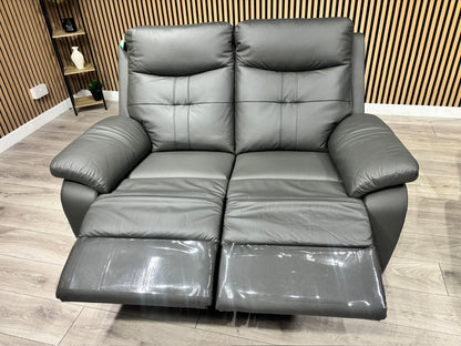 SOPHIA Leather 2 Seater Power Reclining Sofa RRP £1799