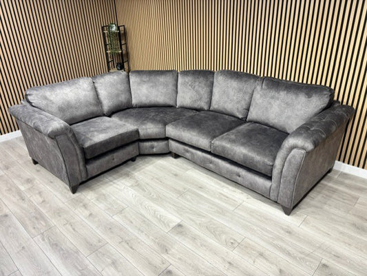 Furniture Village - Aura Classic Back LHF Corner Sofa RRP £3495