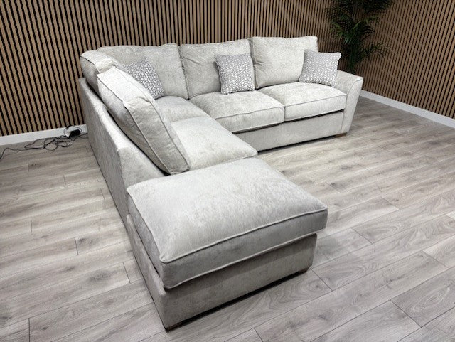 Furniture Village New Legend LHF Fabric Chaise Corner Sofa