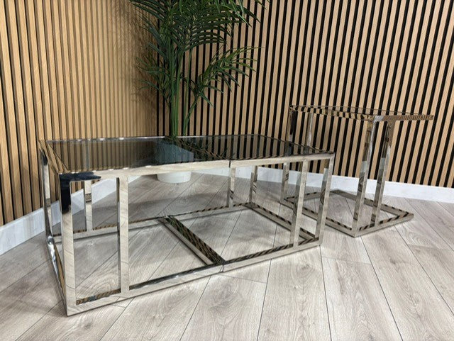 Furniture Village - Yoko Coffee & Lamp Table Set - RRP £688