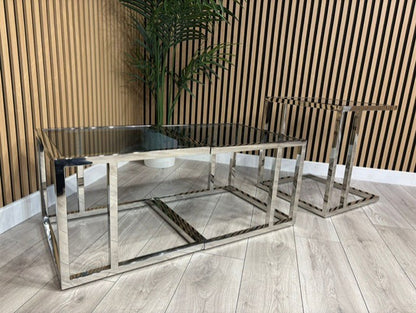 Furniture Village - Yoko Coffee & Lamp Table Set - RRP £688