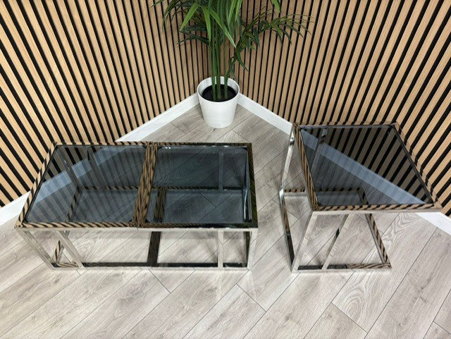 Furniture Village - Yoko Coffee & Lamp Table Set - RRP £688