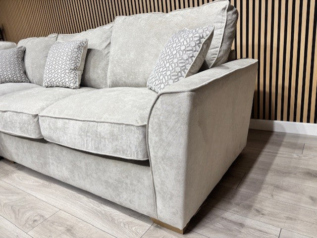 Furniture Village New Legend LHF Fabric Chaise Corner Sofa