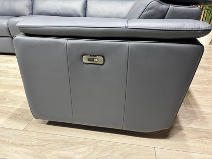 Furniture Village - Nicoletti Davide Small Leather Corner Power Recliner - RRP £4945