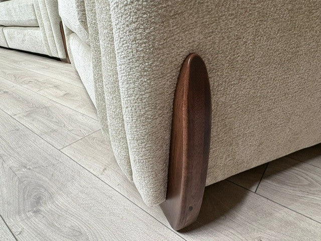 Sofology Marble Arch Fabric 4 Seater Sofa + Love Chair Set, RRP £3098