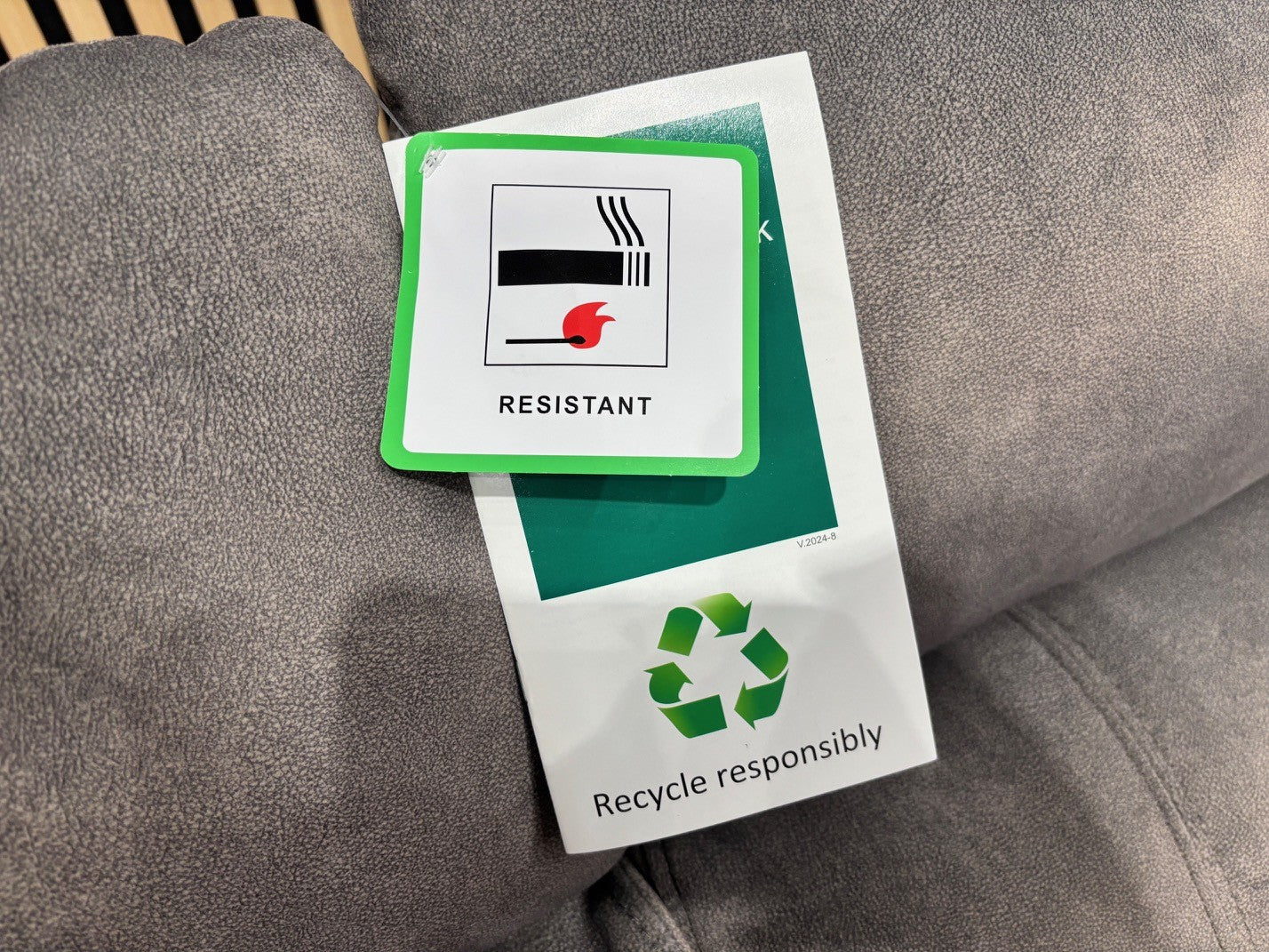 Furniture Village MOET Fabric 2 Corner 2 Sofa Power Recliners - RRP £3595