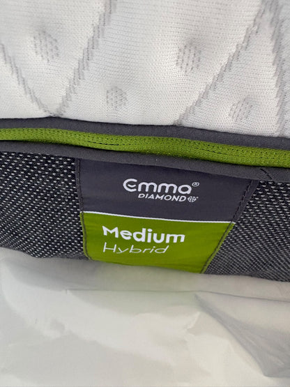 EMMA - Diamond Medium Hybrid 5ft Kingsize Mattress BRAND NEW BOXED - RRP £999