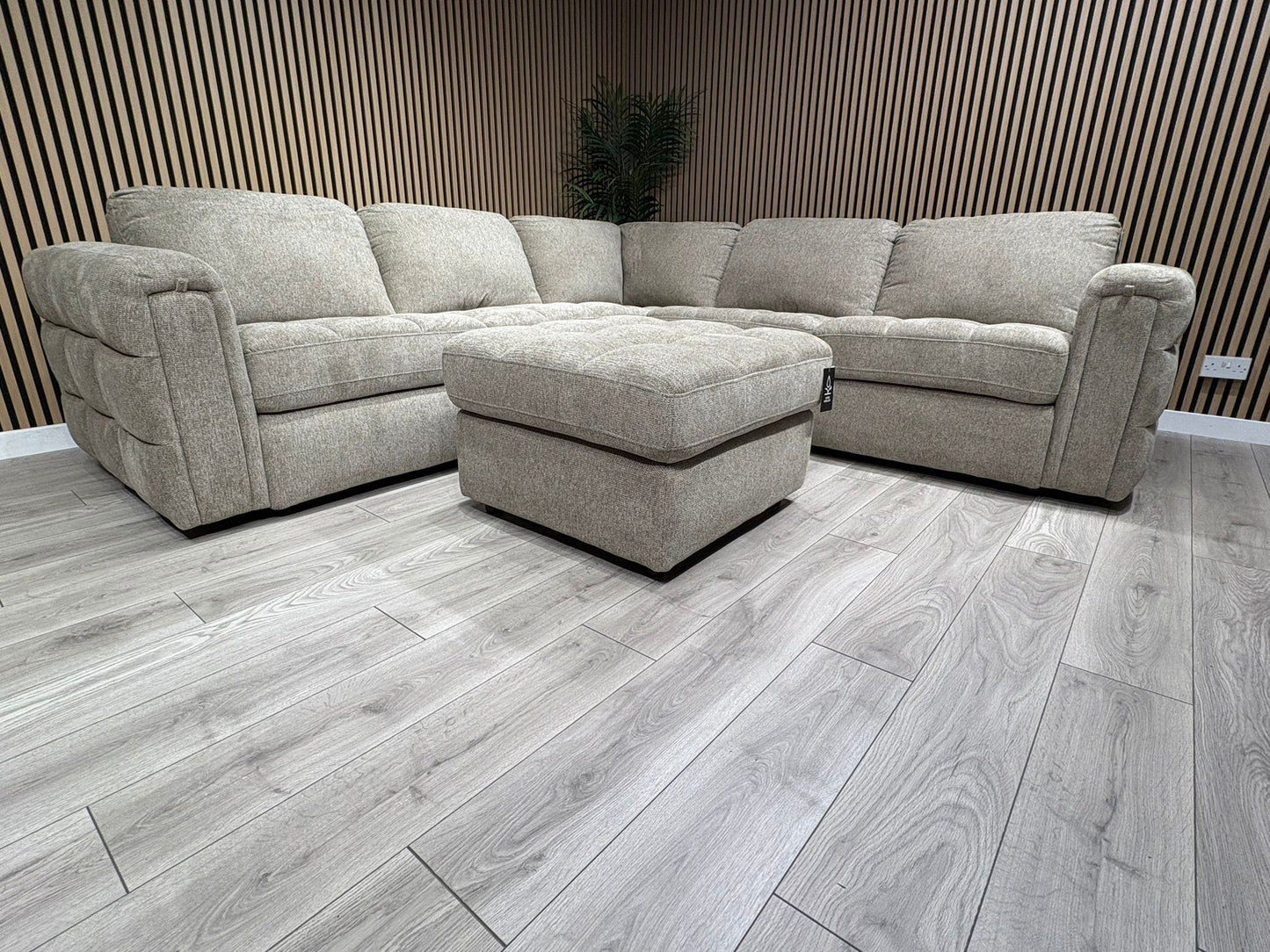 DFS - MAVAM Modular Premium Fabric 2 Corner 2 Sofa + Footstool - RRP £3499