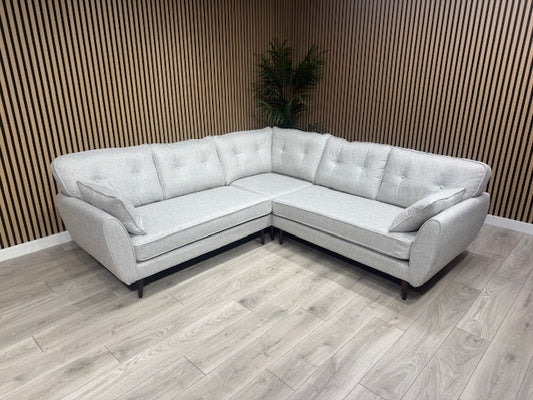DFS - ZINC 2 Corner 2 Fabric Corner Sofa - RRP £1,749