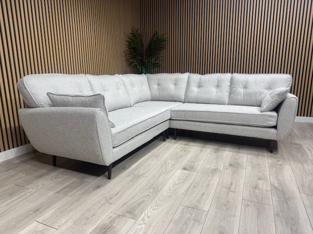 DFS - ZINC 2 Corner 2 Fabric Corner Sofa - RRP £1,749