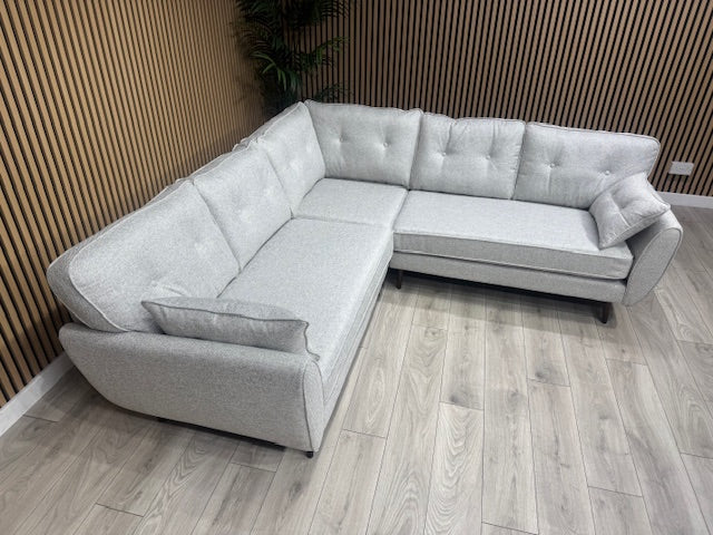 DFS - ZINC 2 Corner 2 Fabric Corner Sofa - RRP £1,749
