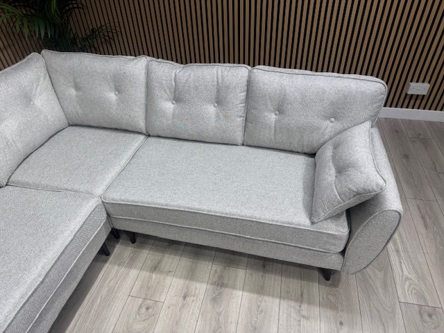 DFS - ZINC 2 Corner 2 Fabric Corner Sofa - RRP £1,749