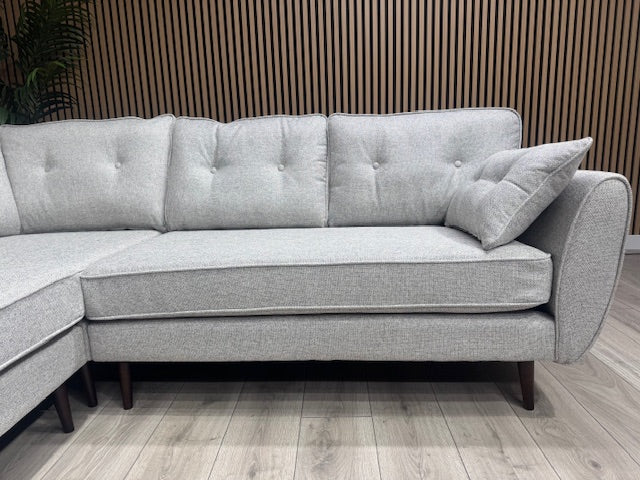DFS - ZINC 2 Corner 2 Fabric Corner Sofa - RRP £1,749