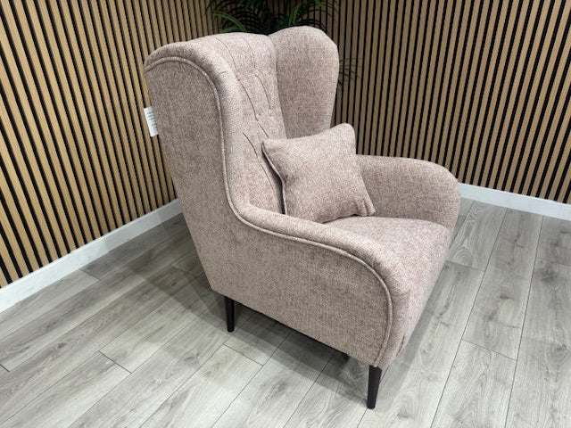 Laura Ashley LYNDEN Style Fabric Wingback Chair - RRP £999