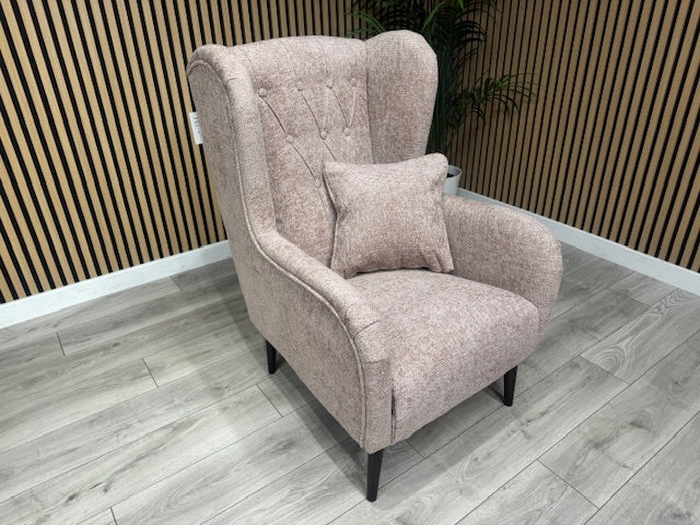 Laura Ashley LYNDEN Style Fabric Wingback Chair - RRP £999
