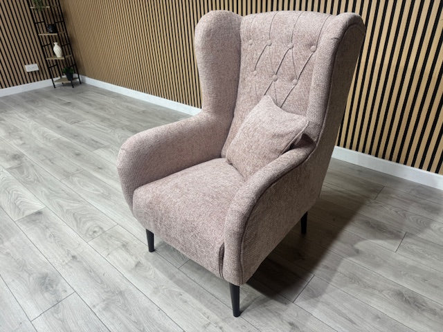 Laura Ashley LYNDEN Style Fabric Wingback Chair - RRP £999